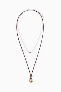 Collier à deux rangs