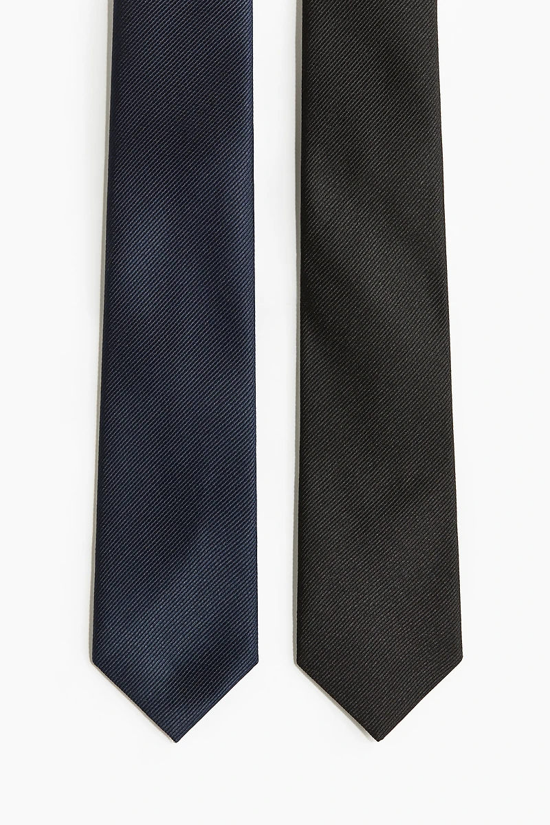 Lot de 2 cravates