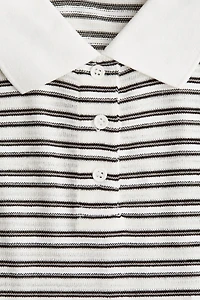Polo en fin tricot