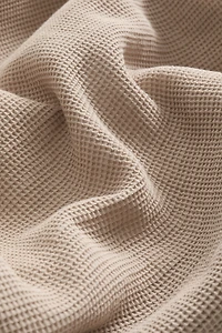 Waffled Crib Duvet Cover Set