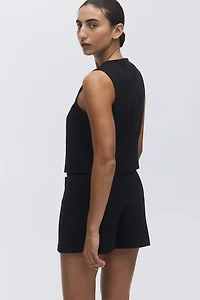 Asymmetric Wrap Vest