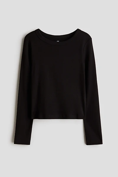 Ribbed Cotton Top