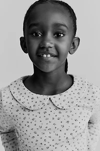 Haut en jersey avec col