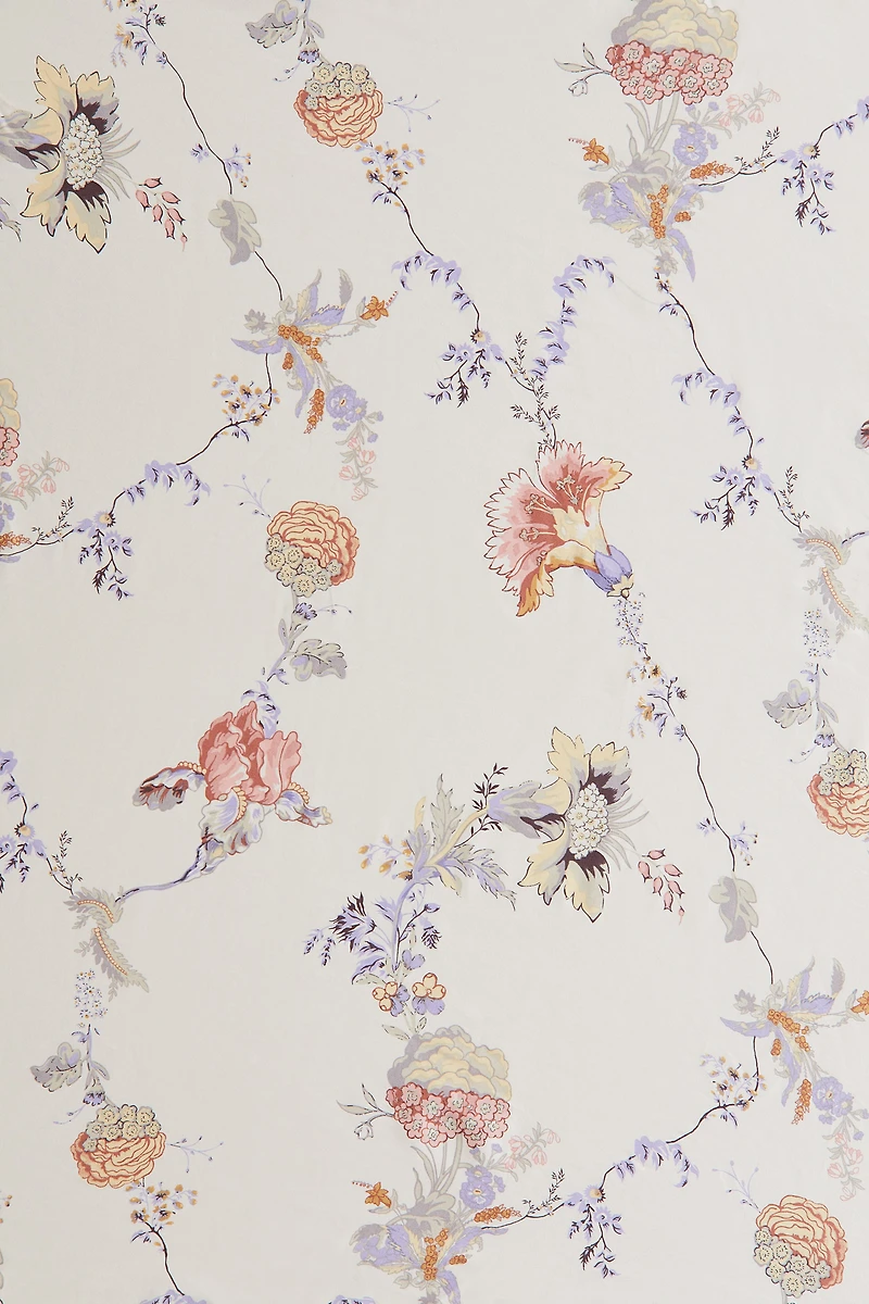 Drap-housse en satin à motif