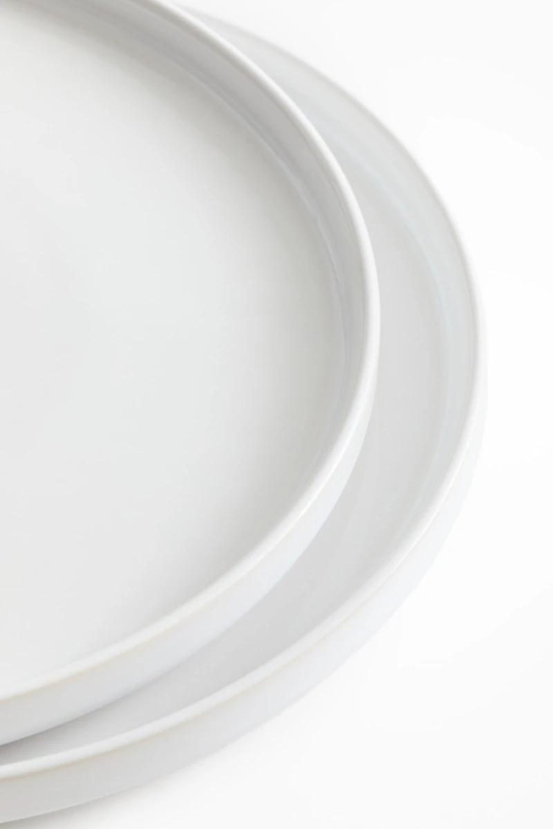 2-Pack Stoneware Dinner Plates