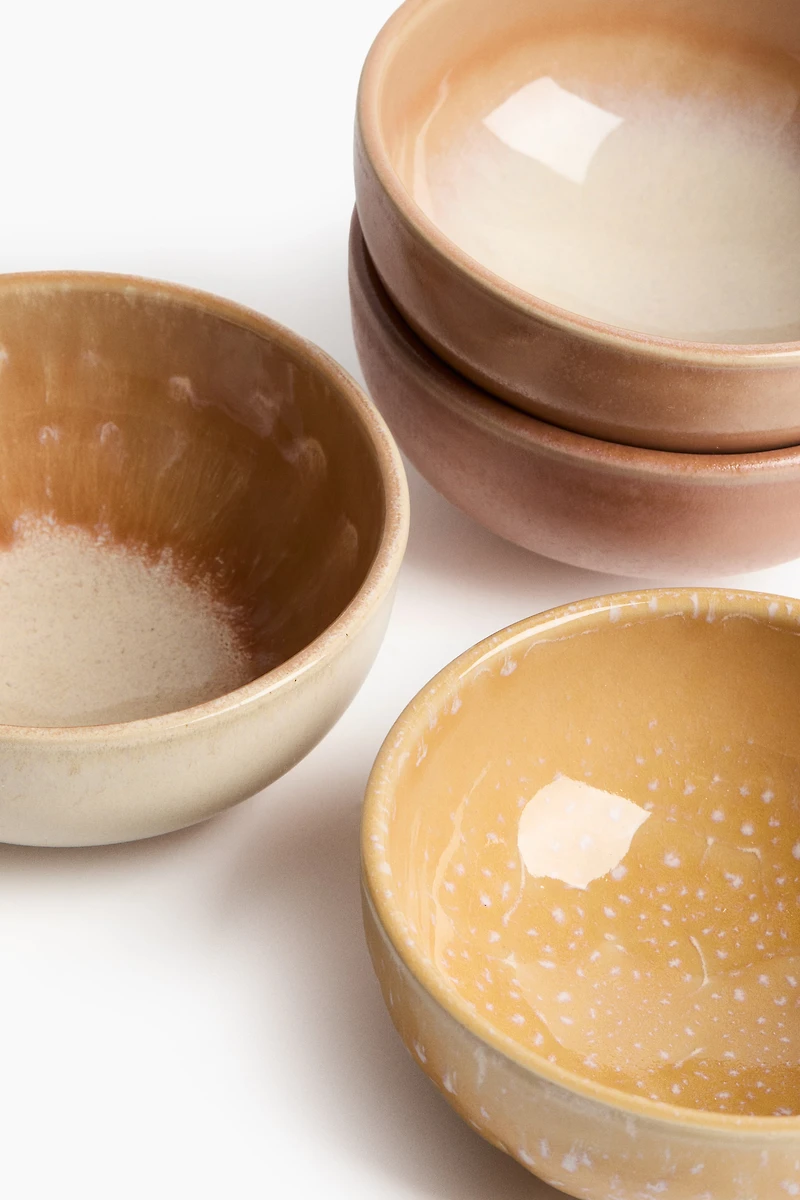 4-Pack Stoneware Bowls