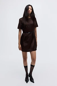 Belted Shift Dress