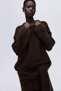 Oversized Mohair-Blend Sweater