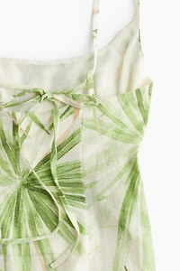 Robe à bretelles très fines