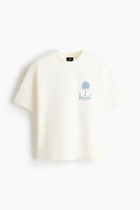 Relaxed-Fit Printed Cotton T-Shirt