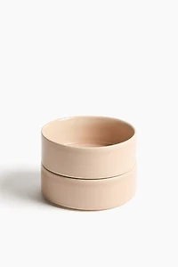 2-Pack Small Stoneware Bowls