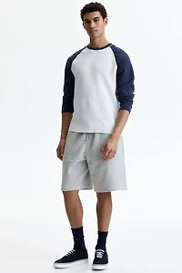 Relaxed-Fit Cotton Shorts