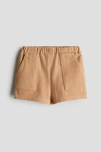 Textured Jersey Shorts