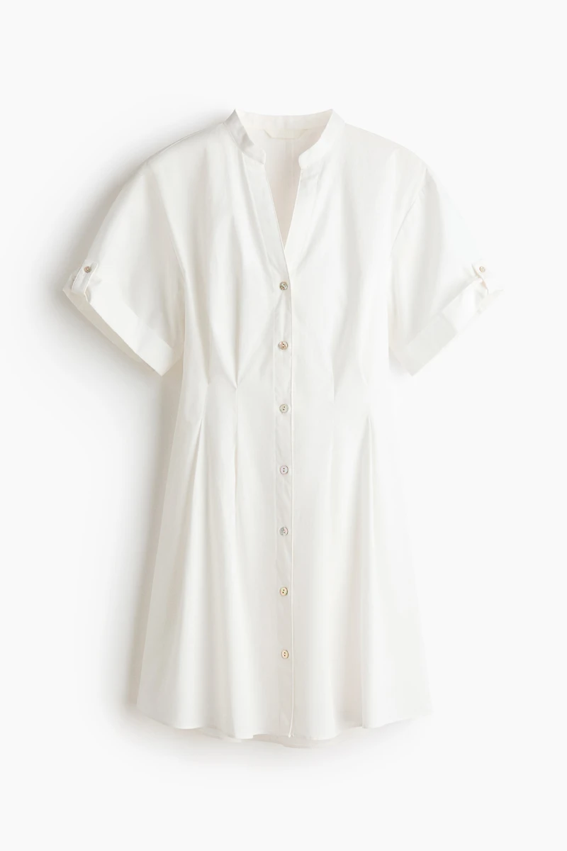 Robe chemise cintrée