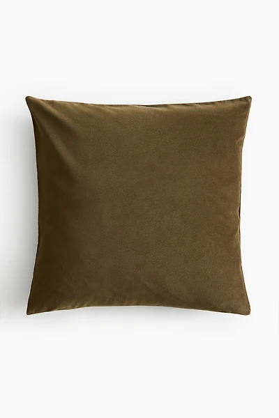 Cotton Velvet Cushion Cover