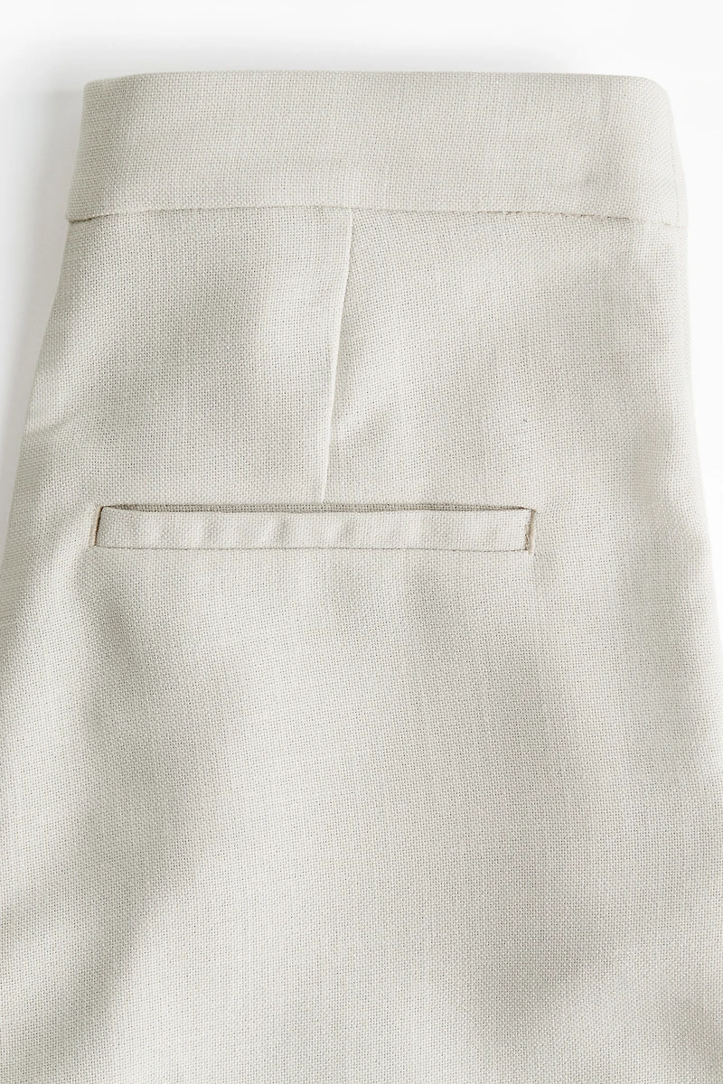 Wide-Leg Dress Pants