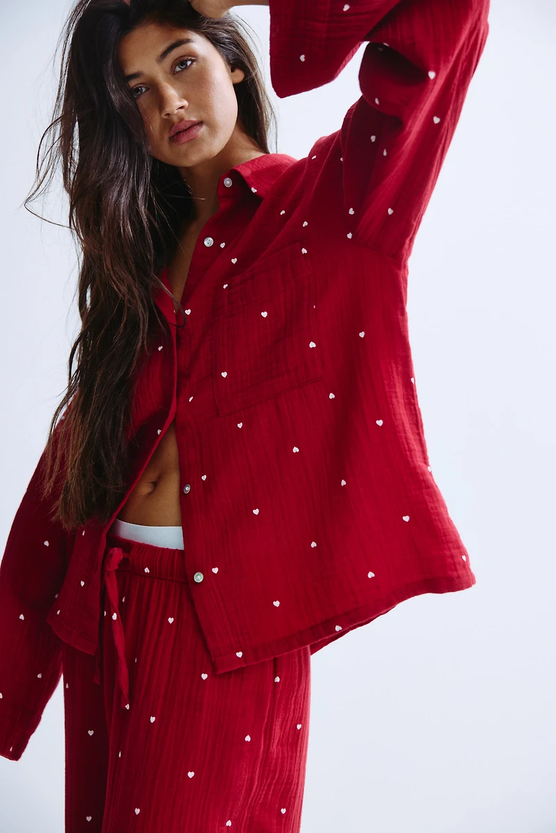 Cotton Muslin Pajamas