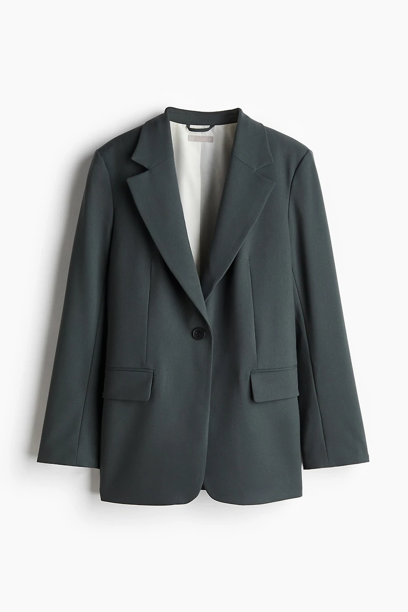 Blazer à fermeture droite