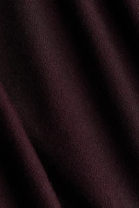 Robe sans manches avec col cheminée