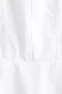 Cotton Peplum Blouse