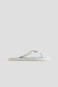 Flip-Flops with Printed Design