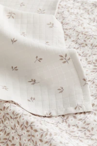 2-Pack Small Muslin Burp Cloths