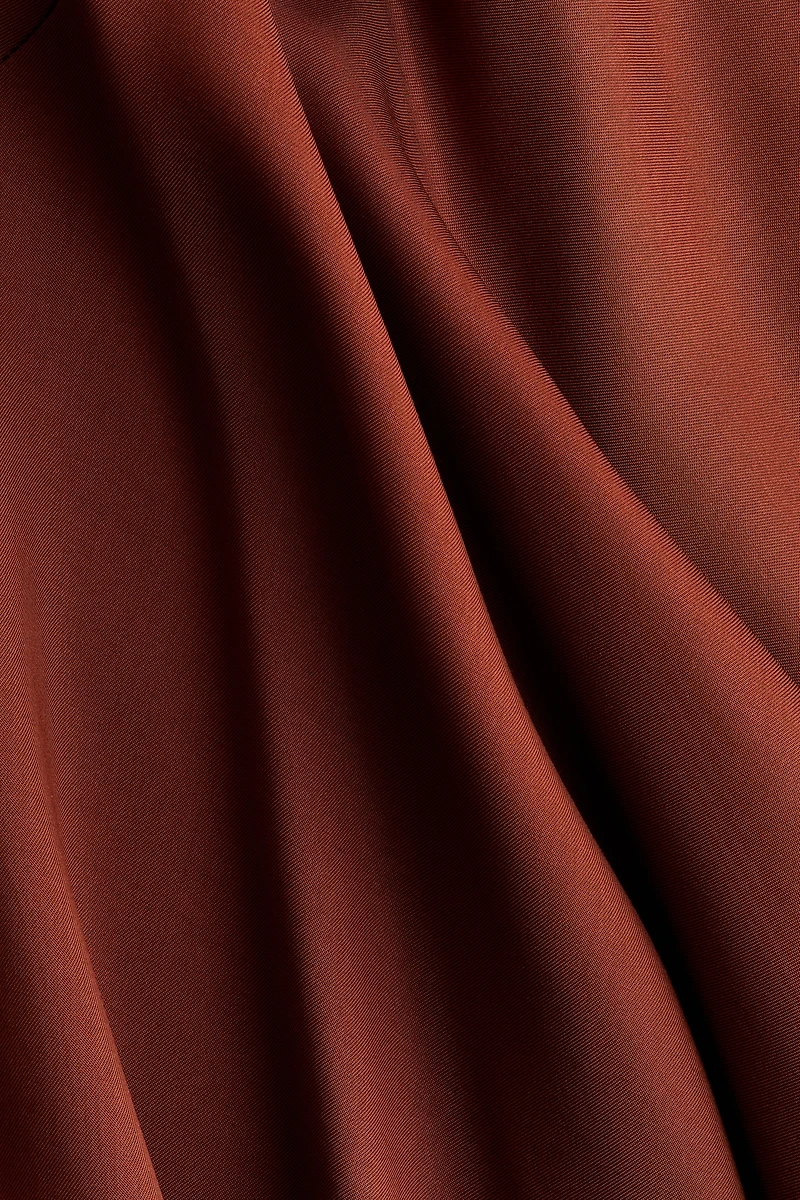 Asymmetric Viscose Skirt