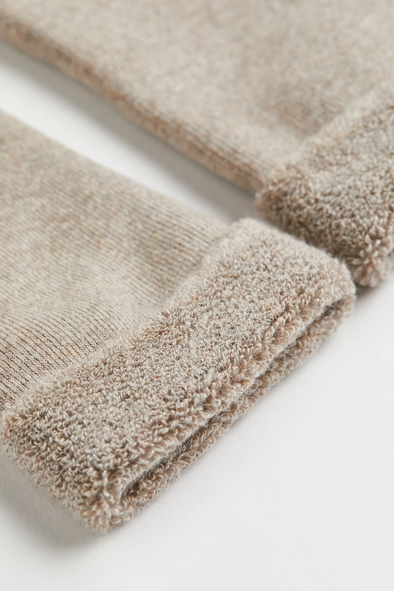 Caleçon long en bouclette