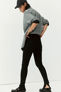 Legging avec fermetures éclair
