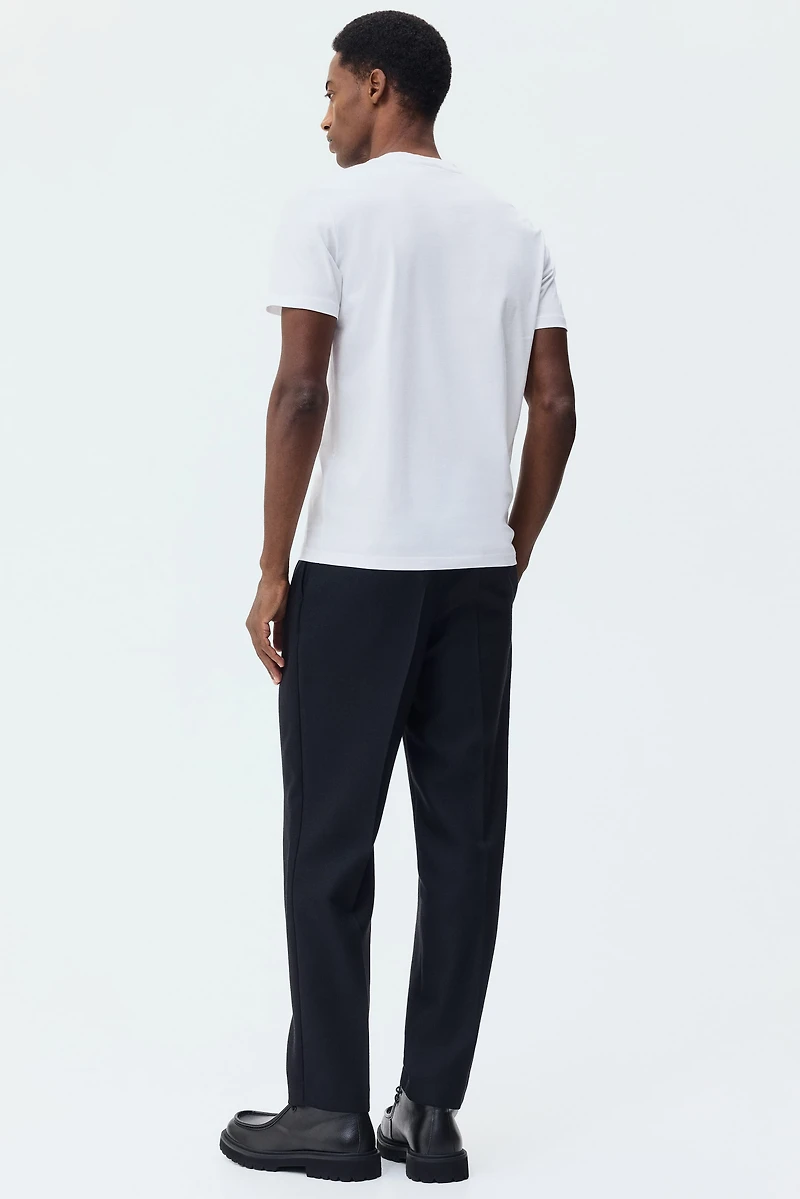 T-shirt Coupe amincie en coton pima