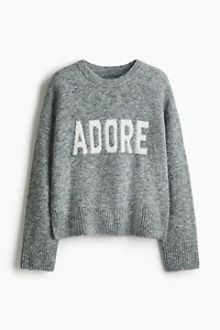 Jacquard-Motif Sweater