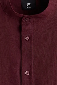 Relaxed-Fit Linen-Blend Shirt