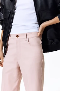 Bootcut Cotton Canvas Pants