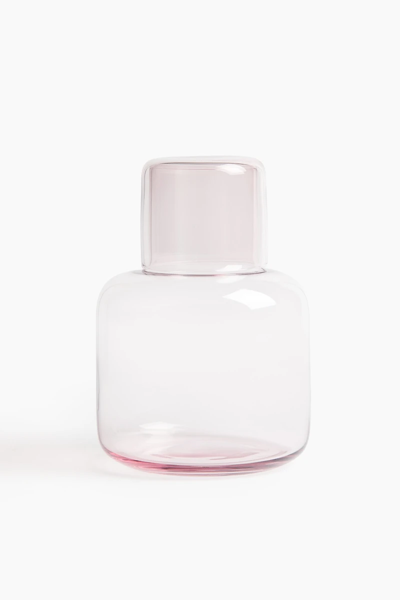 Bedside Water Carafe with Tumbler