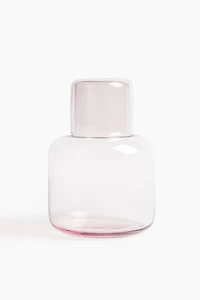 Bedside Water Carafe with Tumbler