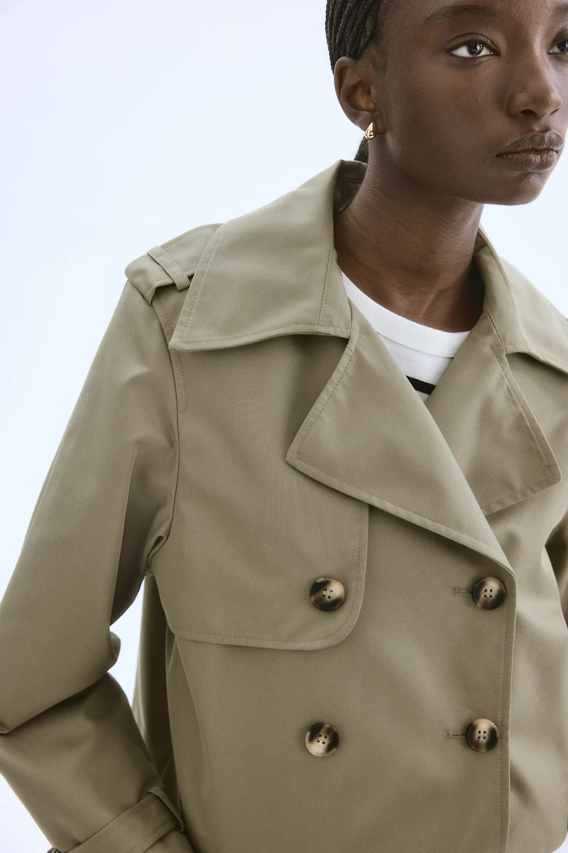 Trench-look Jacket
