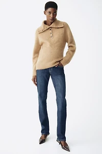 MAMA Slim Straight High Jeans