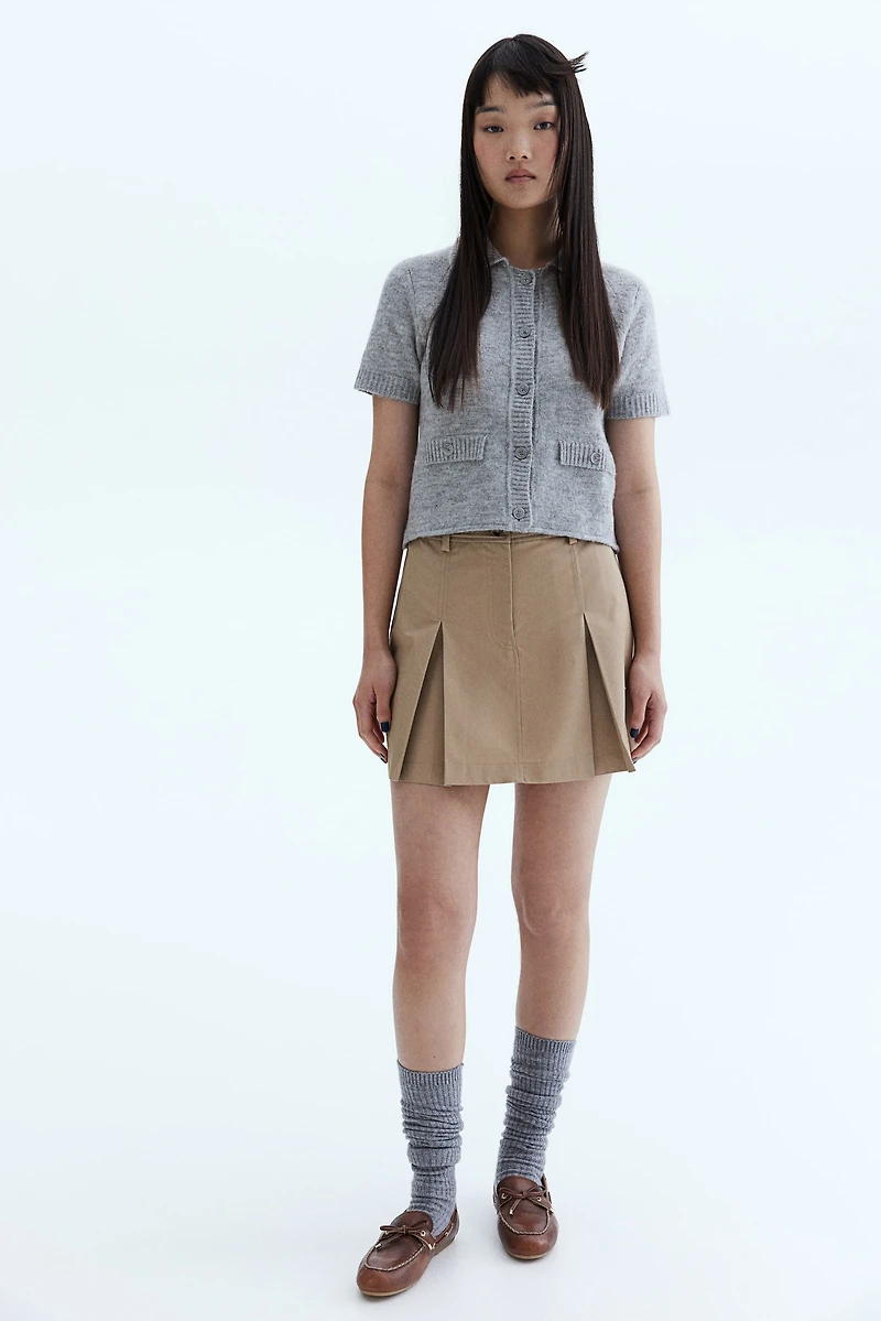 Short-Sleeved Cardigan