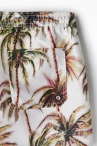 Patterned Swim Shorts