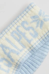 Bandeau en maille jacquard