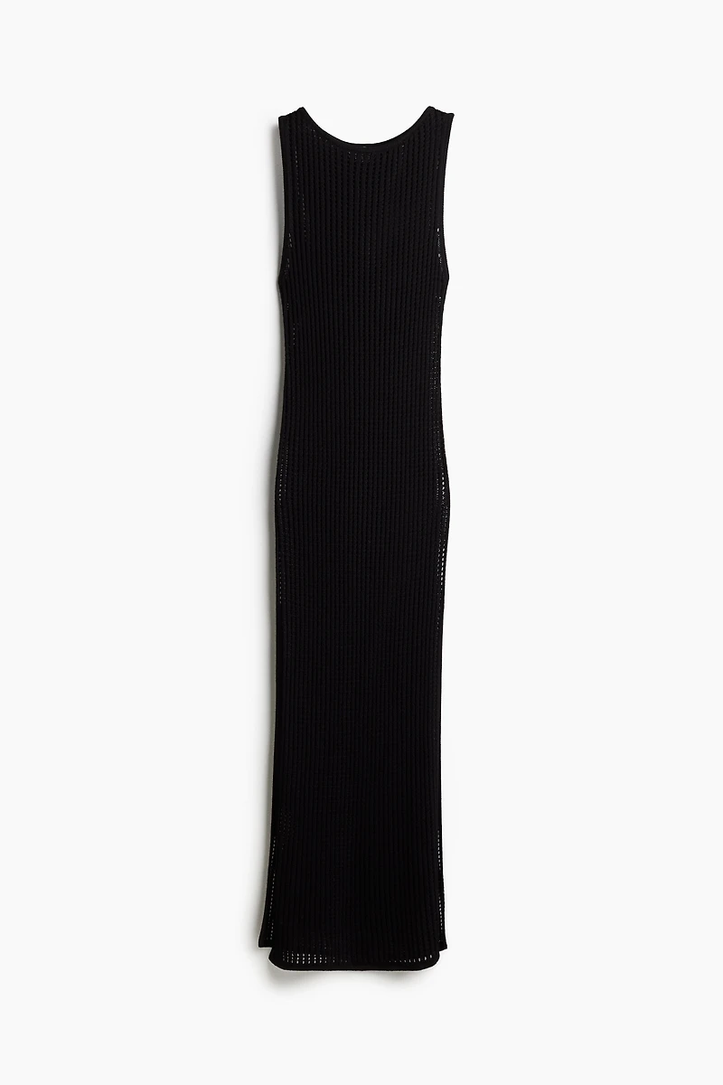Pointelle-Knit Beach Dress