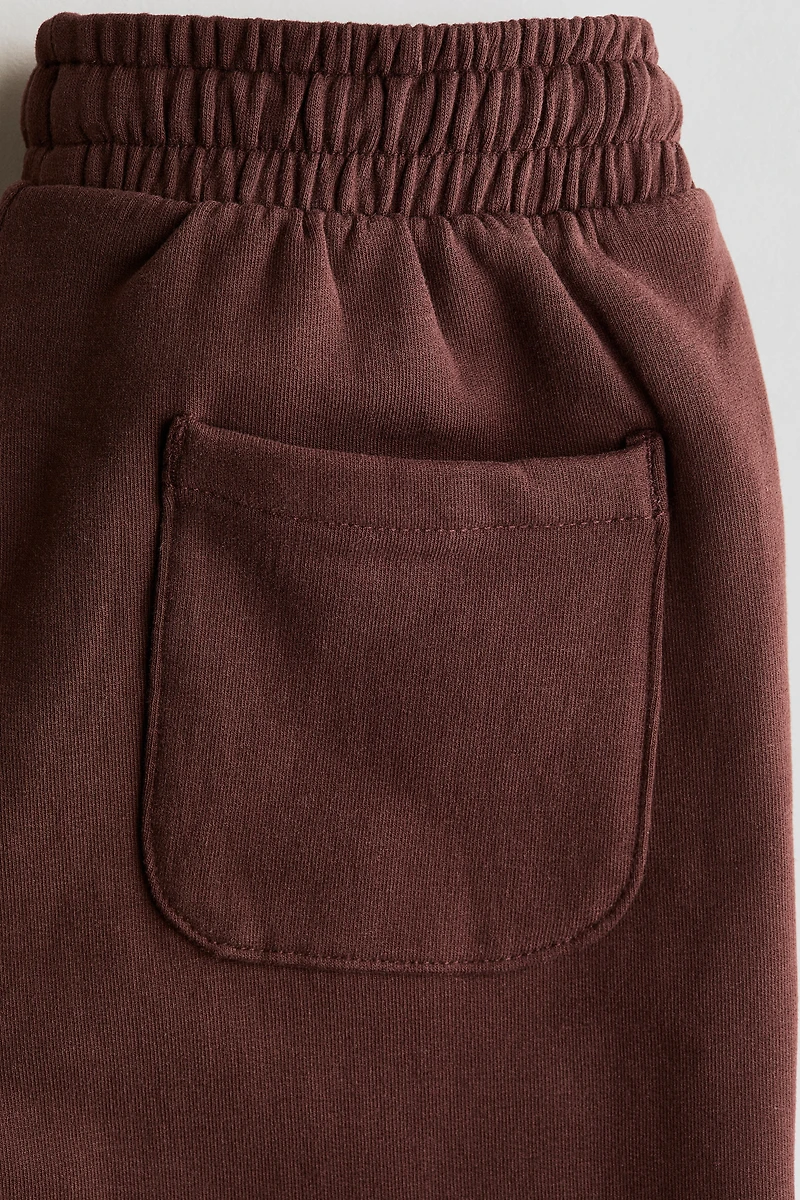 Straight-Leg Cotton Joggers