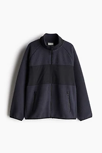 Veste de sport à fermeture éclair avec capuchon