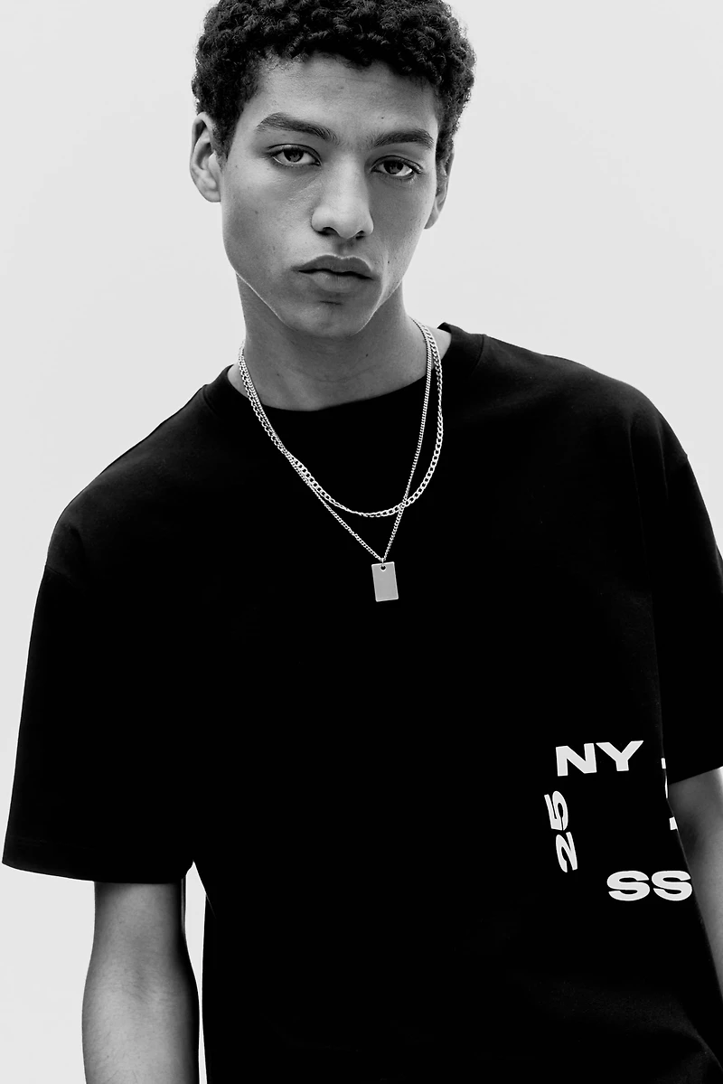 Loose Fit Printed T-shirt