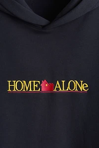 Loose-Fit Printed Hoodie