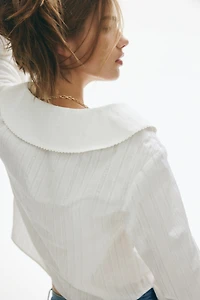 Blouse with Peter Pan Collar