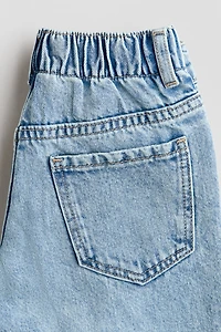 Loose-Fit Barrel Jeans