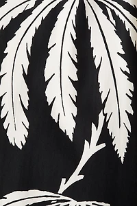 Drawstring-Neck Dress