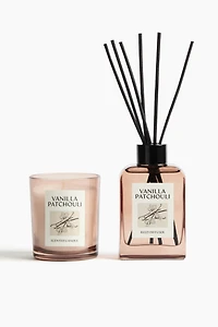 Bougie parfumée dans un pot en verre