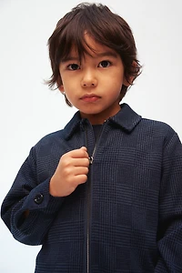 Jacquard-Jersey Overshirt